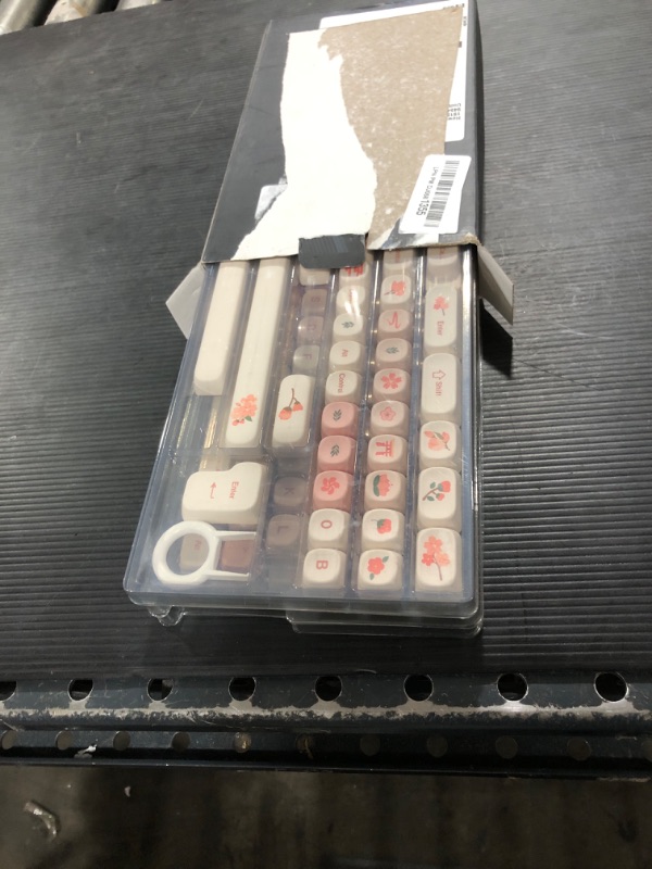 Photo 1 of HITIME XVX Keycaps - Pink Cute PBT Keycaps, MOA Keycaps Dye-Sublimation, Custom Keyboard Keycaps 60 65 75 100 Percent for 100%, 75%, 65%, 60% Keyboard, 142 Keys Keycaps Set