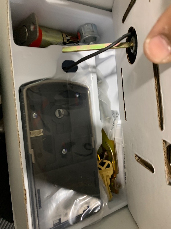 Photo 3 of Kwikset SmartCode 260 Keyless Entry Electronic Keypad Deadbolt Door Lock with Auto-Lock, Custom User Codes, Advanced Security in Satin Nickel Traditional