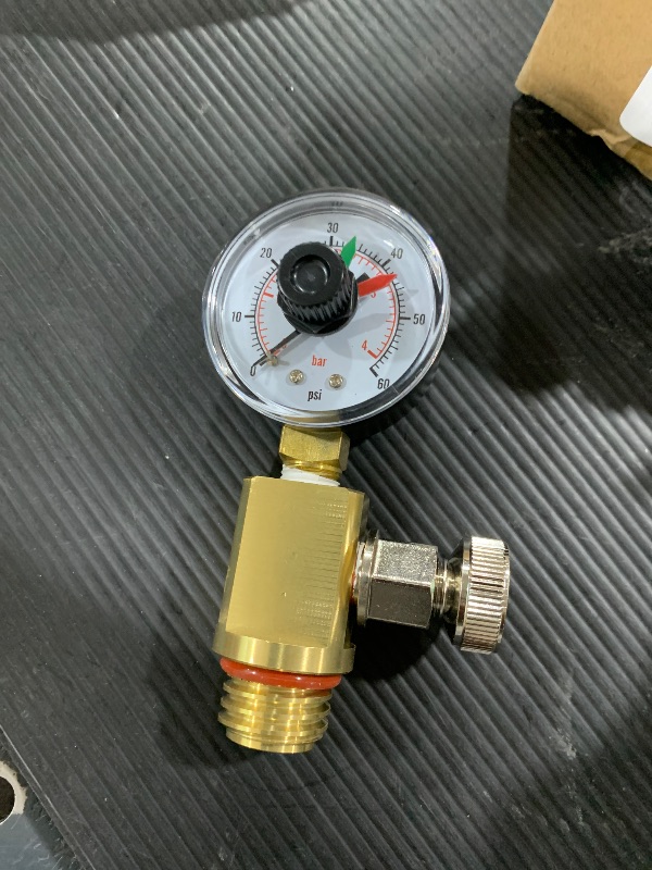 Photo 2 of RV40600 98209800 Brass Manual Air Relief Valve Assembly Compatible with Pool Filter Systems - FNS, Clean and Clear, Quad DE, 4000 Series Filters,Replaces 98209803 Essential Pool Maintenance Accessory