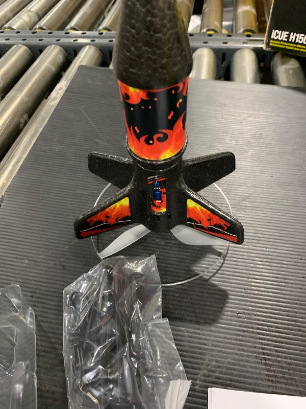 Photo 1 of Rocket Launcher, 200 Feet of Flight Altitude, Model Rocket Kits with Launch Set, Ultra-high Flying Rocket, Rocket Toy, Kids Outdoor Toys, Gift for Kids Ages 8-12 Children's Day Gift - Red