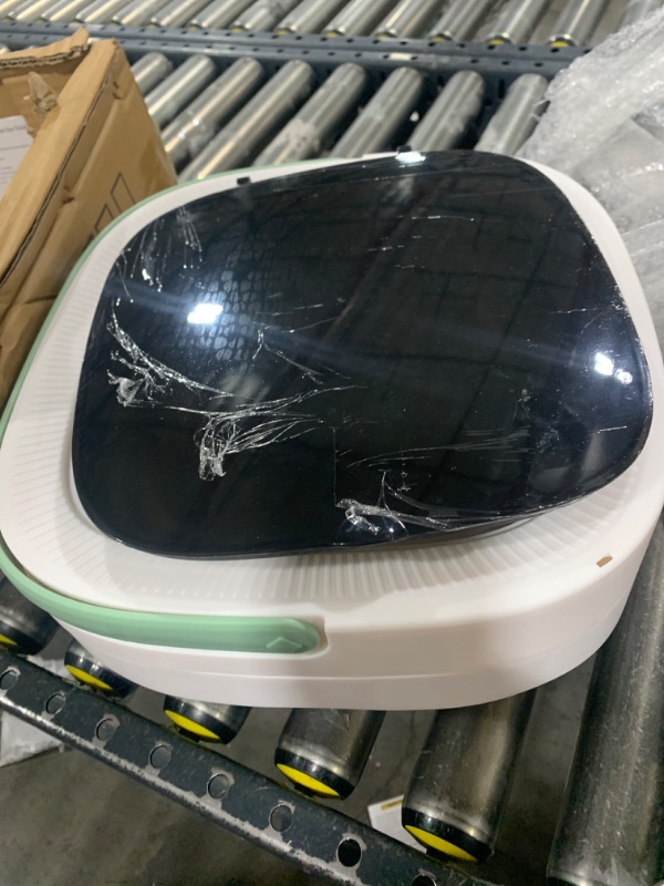 Photo 1 of Portable Washing Machine,16L Foldable Mini Washer with Basket Spin,Compact Washer and Dryer with 3 Cleaning Modes for Underwear,Socks, Travel, Apartment (Green)