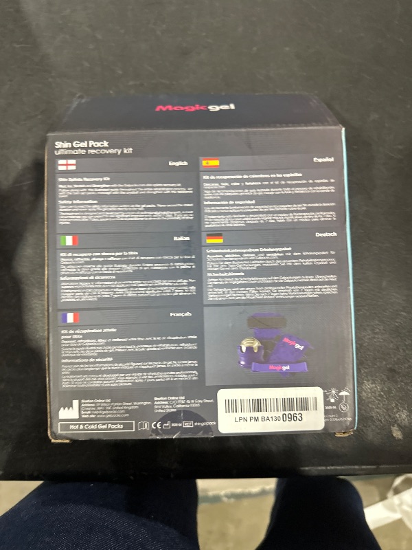 Photo 1 of Shin Splint Relief: Hot & Cold Packs, Cryoball & Stretch Bands for Shin Splints | Hot & Cold Therapy for Leg Pain Relief | by Magic Gel