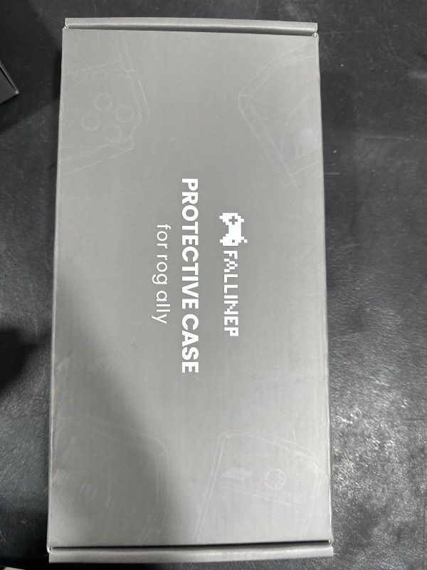 Photo 1 of Fallinep 3-in-1 Accessory for ASUS ROG Ally - [Protective Case with Kickstand + 2 Pack Screen Protector + 4 Joystick Protector], Ultra HD Tempered Glass, Anti-Scratch, Anti-Fingerprint(Clear)