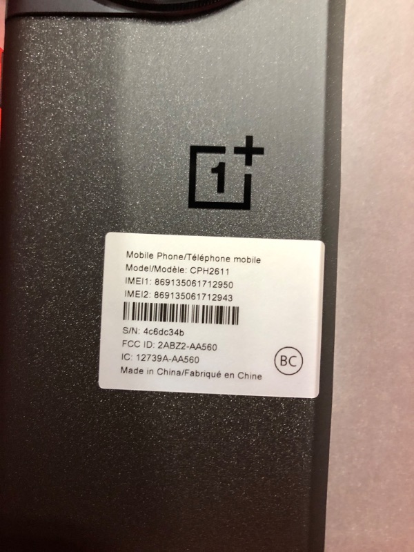 Photo 6 of OnePlus 12R, 8GB RAM+128GB, Dual-SIM, US Factory Unlocked Android Smartphone, 5500 mAh Battery, 50MP Camera, 80W Fast Charging, 2024, Iron Gray