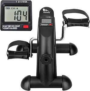 Photo 1 of Mini Exercise Bike, himaly Under Desk Bike Pedal Exerciser Portable Foot Cycle Arm & Leg Peddler Machine with LCD Screen Displays 