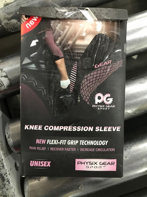 Photo 2 of Physix Gear Knee Support Brace - Premium Recovery and Compression Sleeve For Meniscus Tear