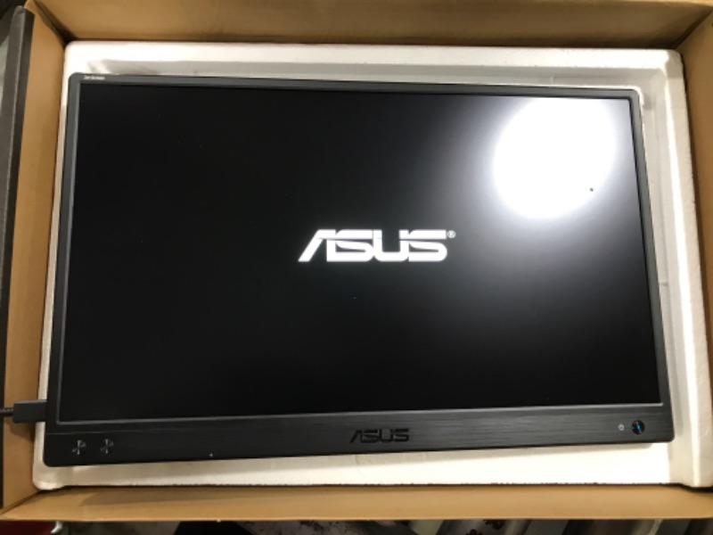 Photo 2 of ASUS ZenScreen 15.6” 1080P Portable USB Monitor (MB166C) - Full HD, IPS, USB Type-C, , Tripod Mountable, Anti-Glare Surface, Protective Sleeve, 3-Year Warranty