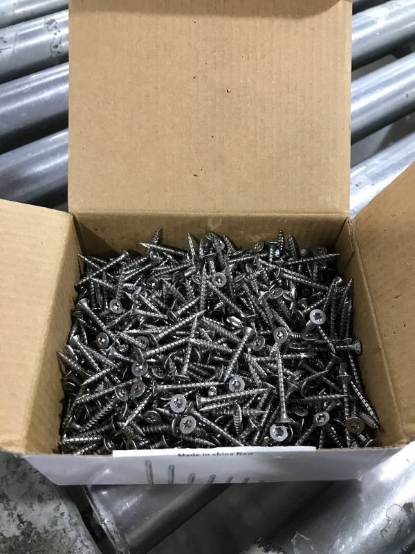 Photo 2 of Wensilon 8 * 1-1/4" 304 Stainless Steel Deck Screws, (520pcs)2 lbs.Exterior Wood Screws, Rust Resistant epoxy Coated, Bronze, T20 Star Bit