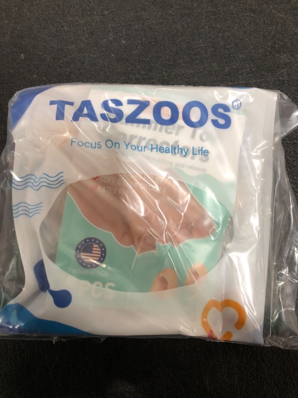 Photo 1 of TASZOOS Hammer Toe Straightener Corrector - 12pcsToe Corrector, Gel Toe Splint Relief for Bunion, Hammer Toes, Crooked, Claw Toes(6pcs-medium/6pcs-small,Nude)