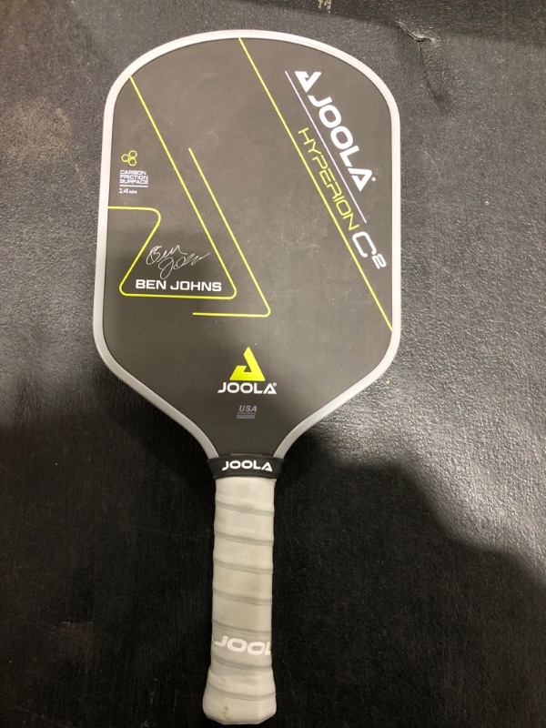 Photo 2 of JOOLA Ben Johns Hyperion C2 Pickleball Paddle - Aero-Curve Hyperion Shape with Charged Surface Technology from The Ben Johns Perseus - Balanced Pickleball Racket with Pop & Power - USAPA Approved