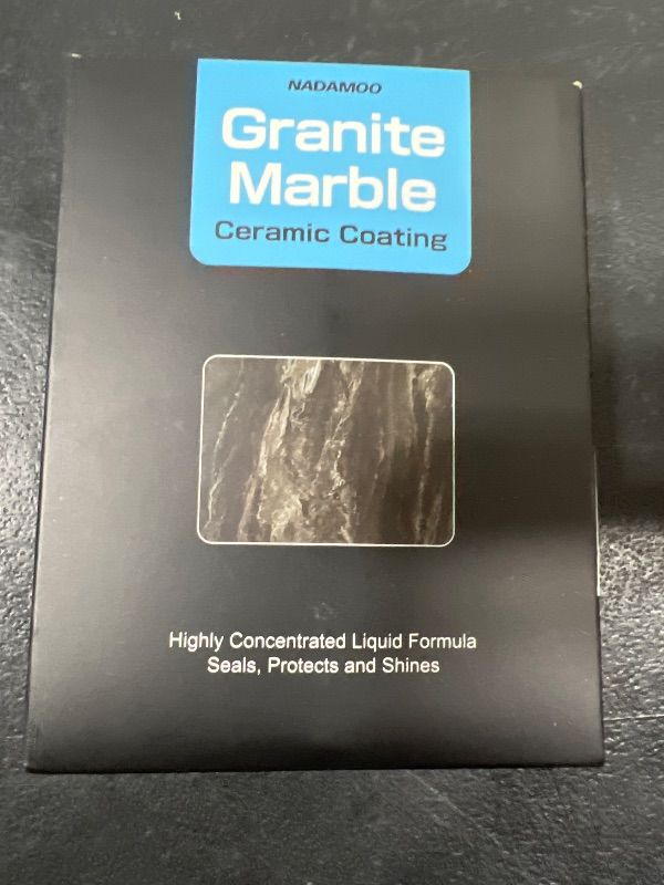 Photo 2 of NADAMOO Granite & Marble Ceramic Coating 100ml, Highly Concentrated Formula - Seal, Protect & Shine Home Kitchen Bath Surface, Repels Stain Grime for Glass Stainless Steel Appliances Sink Countertop