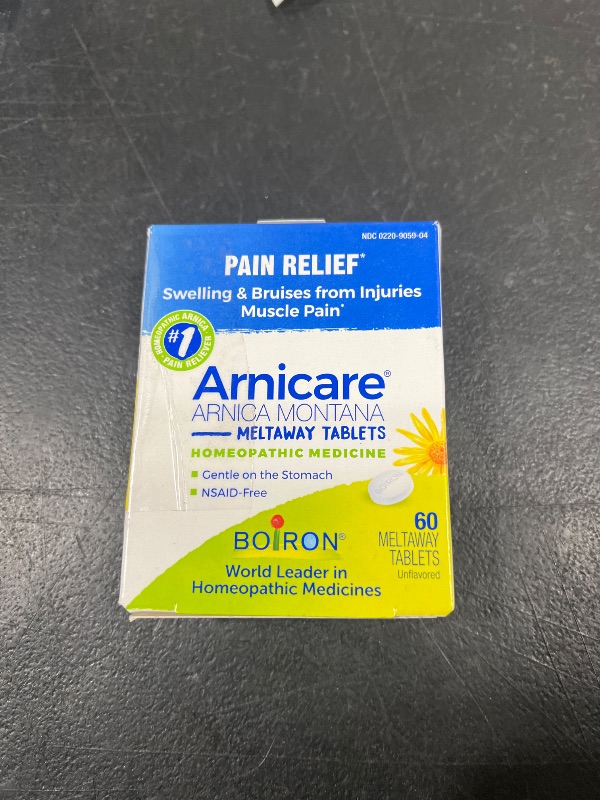 Photo 2 of Arnicare Pain Relief, Quick-Dissolving Tablets - 60 tablets   BB 02-2029