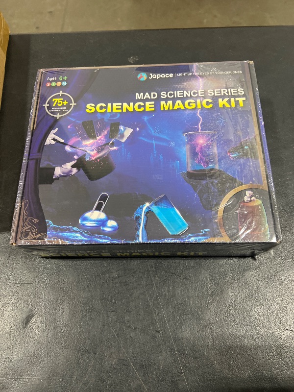 Photo 2 of Japace Magic Kit for Kids, Perform 75+ Easy Magic and Science Tricks, Magician Set with Magic Wand for Starter, Science Experiment Illusions, Fun Gifts Ideas for Birthday Christmas Holidays