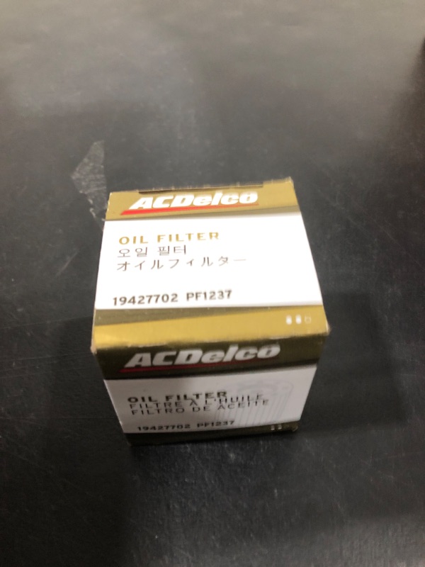 Photo 2 of ACDelco Gold PF1237 Engine Oil Filter