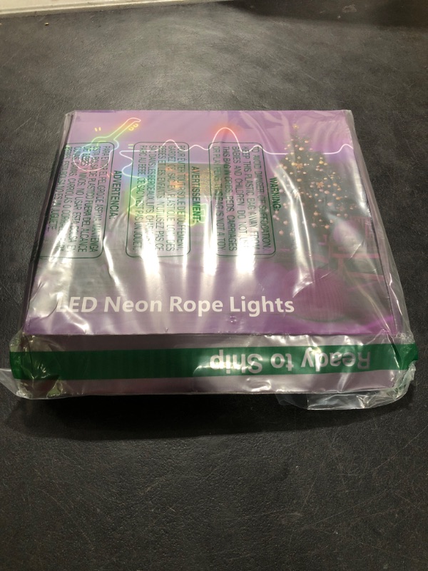 Photo 1 of AILBTON 50FT Led Neon Rope Lights Control with App/Remote,Flexible Led Rope Lights,Multiple Modes,IP65 Outdoor RGB Neon Lights Waterproof,Music Sync Gaming Led Neon Strip Lights for Bedroom Indoor