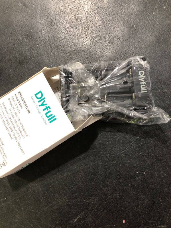 Photo 3 of Universal 18650 Battery Charger with Smart Fast Charge, 2 Bay Battery Charger for 3.7V Lithium ion Rechargeable Batteries 26650 16340(RCR123A) 14500, Ni-MH Ni-CD AA AAA C Batteries, Cable Included