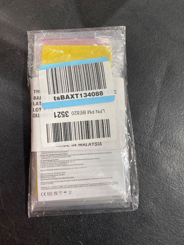 Photo 1 of THERABAND Resistance Band Loop Set, Pack of 4, 12 Inch Band Loop Kit for Legs & Butt Workouts, Beginner to Advanced Levels for Exercise, Rehab, Physical Therapy, Stretching, & Strength Training