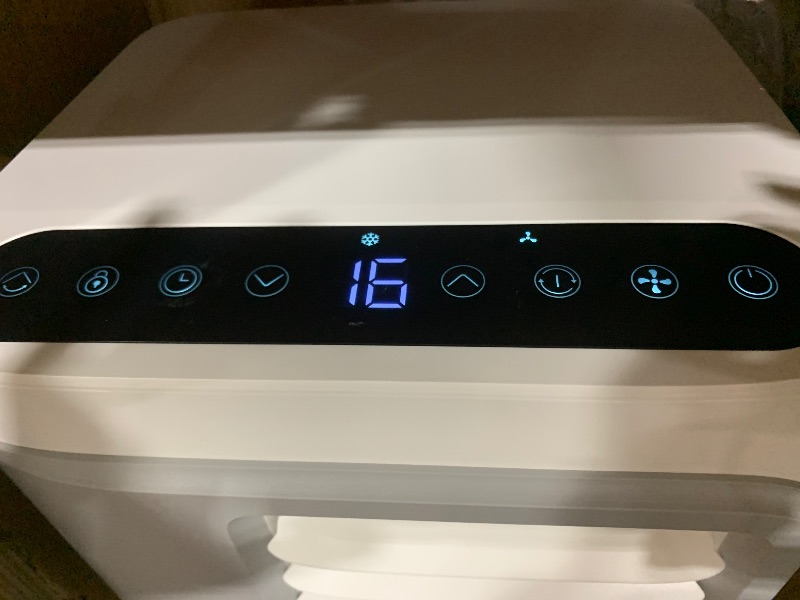 Photo 1 of 12,000 BTU Portable Air Conditioner Cools Up to 500 Sq.Ft, 3-IN-1 Energy Efficient Portable AC Unit with Remote Control & Installation Kits for Large Room, Campervan, Office, Temporary Space