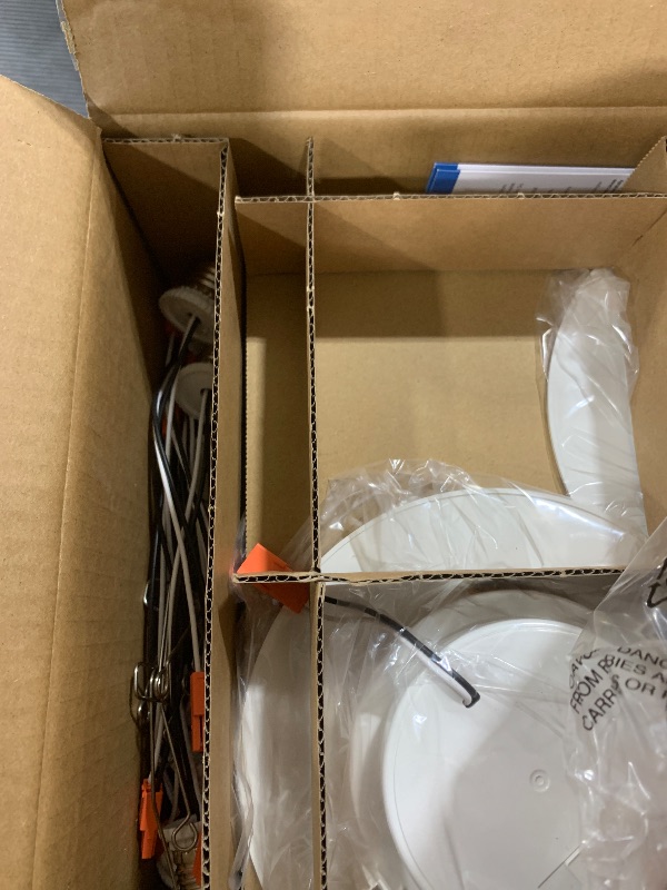 Photo 1 of Sunco 12 Pack 5CCT Retrofit LED Recessed Lighting 6 Inch, 2700K/3000K/3500K/4000K/5000K Selectable, Dimmable Can Lights, Smooth Trim, 13W=75W, 965LM, Damp Rated, UL-Certified