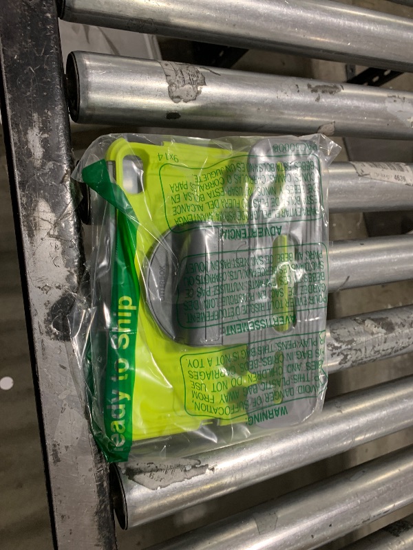 Photo 1 of OtterBox iPad Mini (6th gen) EasyGrab Case for Kids, Built-In Screen Protector, Flexible Stand, Car Mount, Drop+ Impact Protection - Martian Green