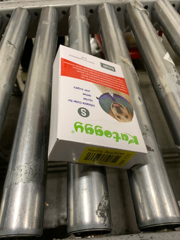 Photo 1 of Katoggy Inflatable Dog Cone Collar for Dogs After Surgery, Soft Adjustable Blow up Donut Dog E-Collar for Small Medium Large Dog and Cats