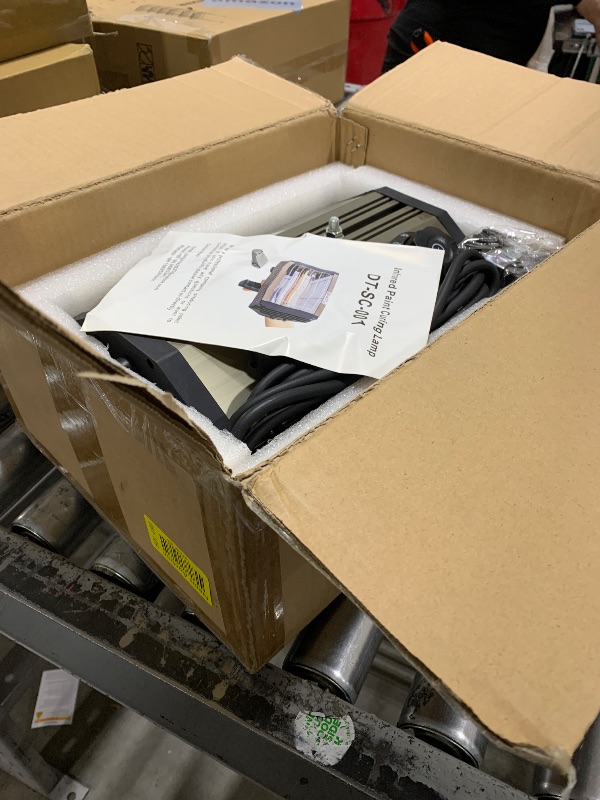 Photo 1 of DATOUBOSS 1000W Shortwave Infrared Paint Curing Lamp Infrared Paint Drying Lamp Infrared Heater Infrared Paint Lamp Car Body Rerpair Tool 110V