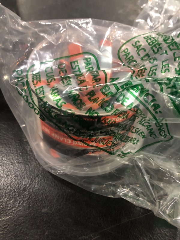 Photo 1 of HORUSDY 32-Piece 2" inch Small Spring Clamp, Spring Metal Spring Clamps, 3/4"-inch Jaw opening