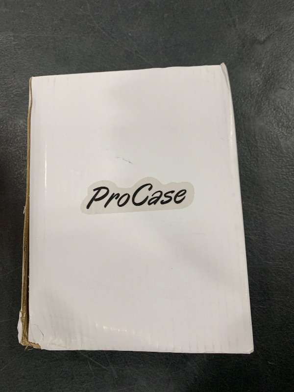 Photo 1 of ProCase Travel Size Jewelry Box, Small Portable Seashell-Shaped Jewelry Case, 2 Layer Mini Jewelry Organizer in PU Leather for Women -Black