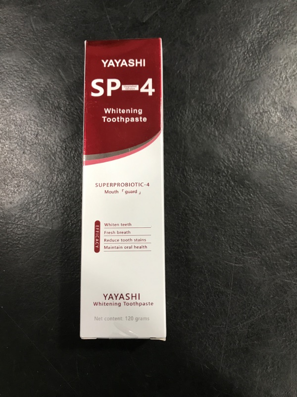 Photo 1 of Sp-4 Ultra Whitening Toothpaste,Super Probiotic-4 Toothpaste, Sp 4Toothpaste,Fresh Breath, 4.9 oz