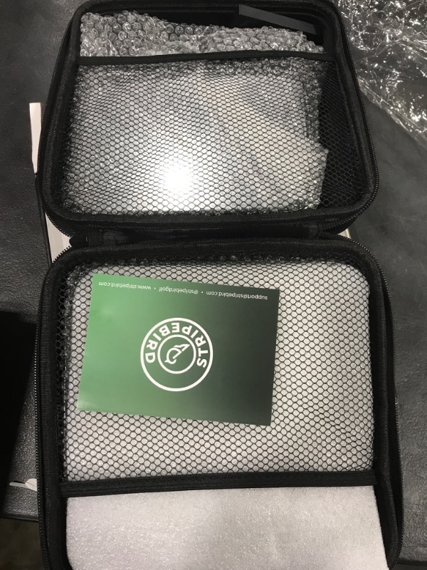 Photo 1 of Stripebird - Magnetic Golf Cart Mirrors - No Drilling - Ultra-Strength Magnet - 2 Folding Side Mirrors - Golf Cart Mirrors - EZ Go Accessory - Club Car Accessory - Golf Cart Accessory