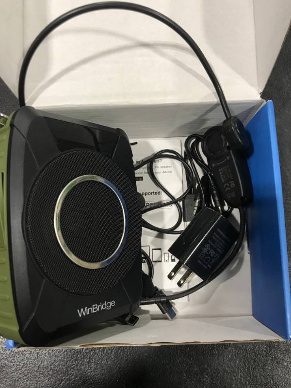 Photo 1 of Portable Bluetooth Voice Amplifier with Wireless Mic Headset