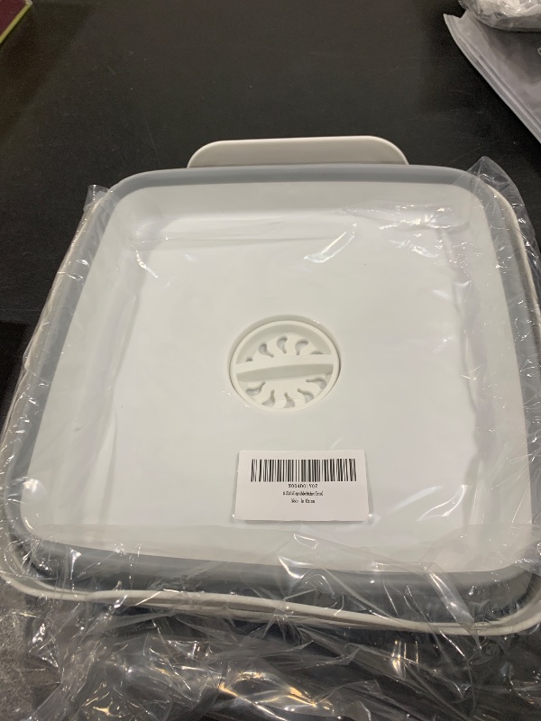 Photo 1 of Collapsible Bucket,Wash Bucket,Collapsible Wash Basin,Collapsible Dish Tub,Collapsible Basin,Space Saving Multiuse Foldable Sink Tub, 9L Camping Sink Foldable, Kitchen Sink Basin (Gray)