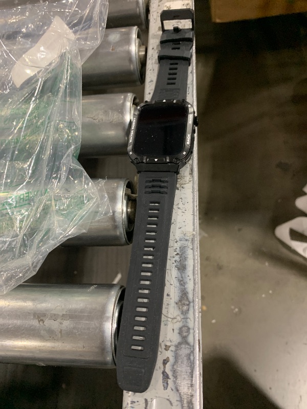 Photo 1 of Military Smart Watch for Men with Call Function,Fitness Smart Watch for Android Phones and iPhone,Waterproof Fitness Tracker with Blood Oxygen/Heart Rate/Sleep/100+ Sport Modes, Watches for Men