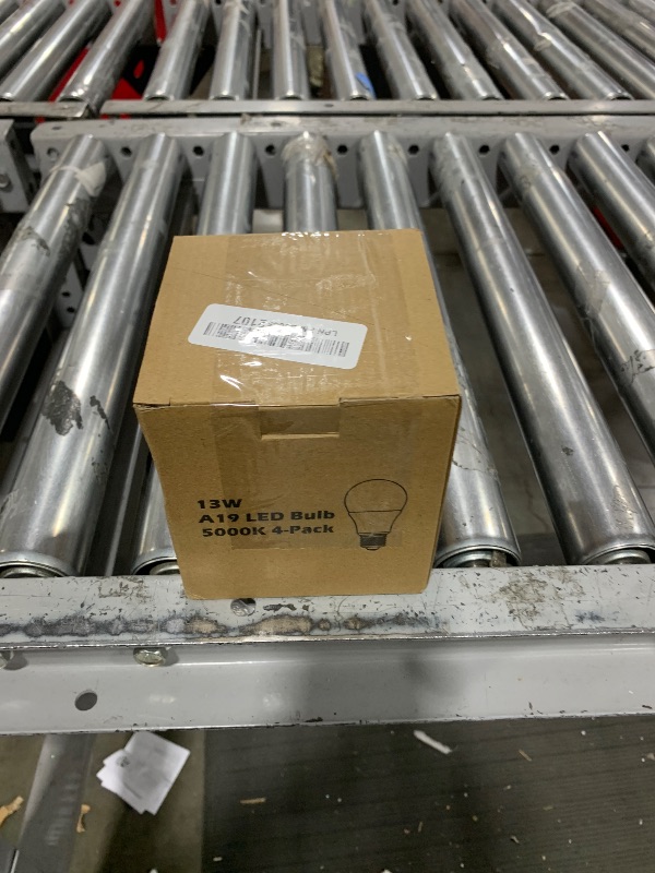 Photo 1 of MAXvolador A19 LED Light Bulbs, 100 Watt Equivalent LED Bulbs, Daylight White 5000K, 1500LM, E26 Base, Non-Dimmable, 13W Bright LED Bulbs, 4-Pack