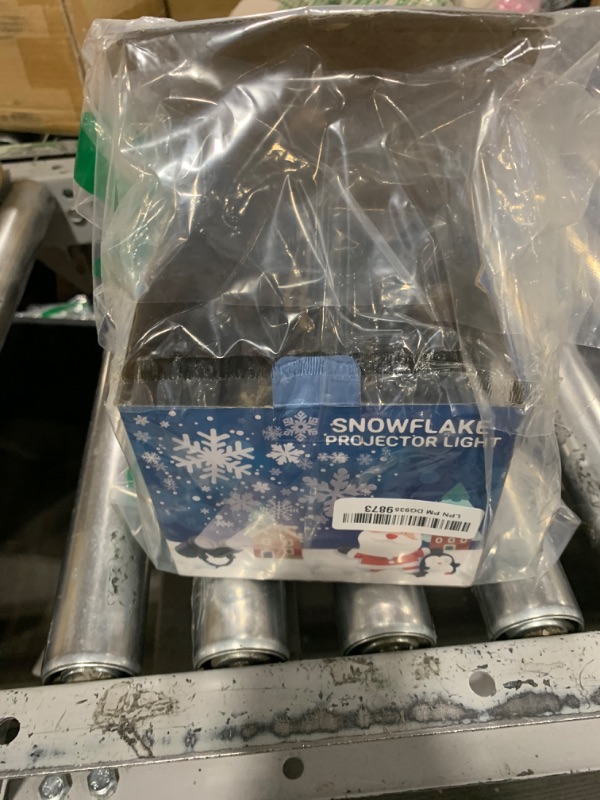 Photo 1 of Christmas Projector Lights Outdoor,IP65 Waterproof Snowflake Projector Lights,Rotating Snowfall Brighter LED Landscape for Xmas Holiday Home Decor Indoor Outdoor Garden Party Decoration