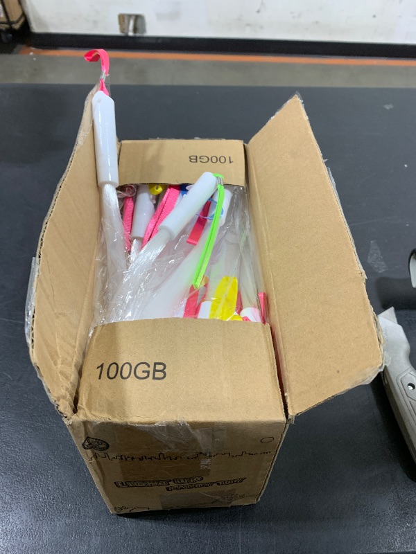 Photo 1 of SHQDD100 PCS White Fiber Optic Wands, LED Fiber Wands, Wedding Party Supplies, Glow Fiber Wands Sticks, Flashing LED Wands, Fiber Optic Light Wand Stick for Glow Party, Bar Dj, Halloween and New Year