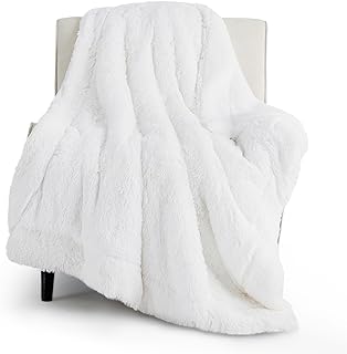 Photo 2 of  Euphoria Plush Faux Fur – Reversible Throw Blanket -