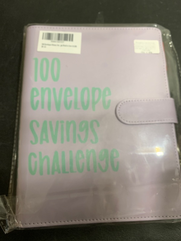 Photo 2 of 100 Envelopes Money Savings Challenges Book, A5 Money Saving Budget Binder with Challenge Tracker - Savings Challenges Book to Save $5,050