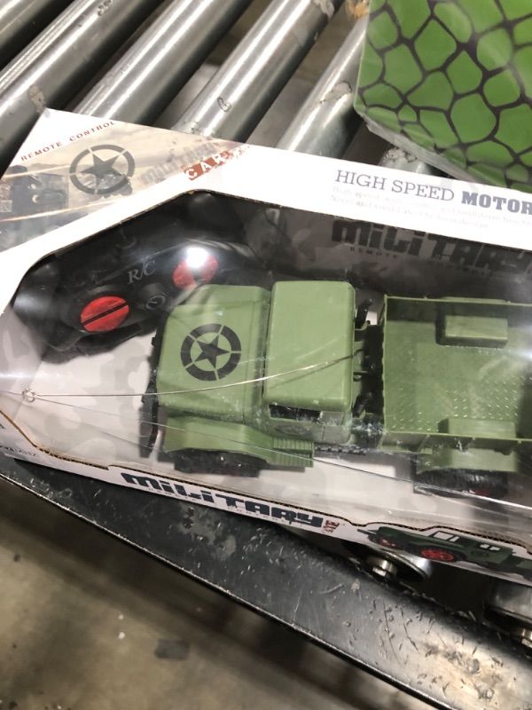 Photo 1 of Puisa Rc Cars Rc Trucks Military Off-Road Crawler Rc Trucks, 1:20 Scale 2.4Ghz Toy Vehicle for Kids Children Boy Gift