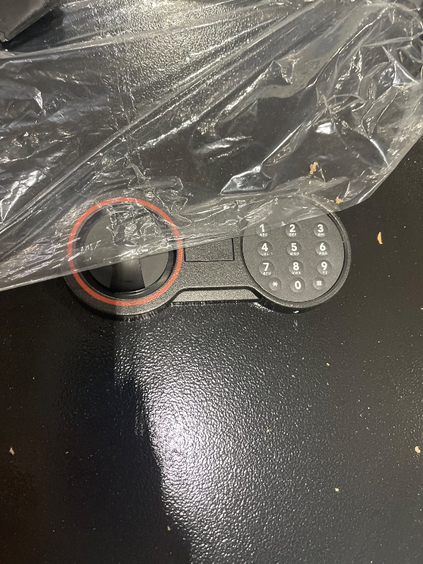 Photo 1 of 4.0 Cub Large Home Safe Fireproof Waterproof, Anti-theft Fireproof Safe Box with Programmable Keypad, Spare Keys and Removable Shelf, Digital Security Safe for Home Money Firearm Documents Medicines