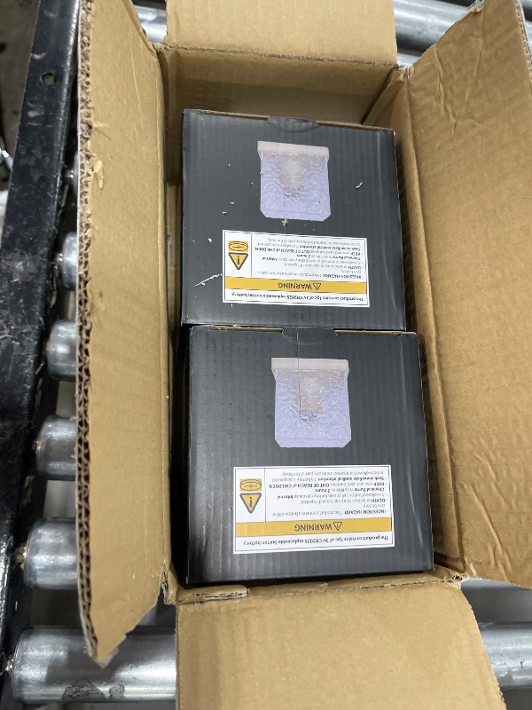 Photo 1 of ITEFDTUTNE 2 Pack Northern Lights Ocean Wave Projector,16 Colors Gradual Rotating Flame Water Lamp,Wave Night Light with Remote Control & Adapter for Home Decor Bedroom/Game/Party Rooms (Square)