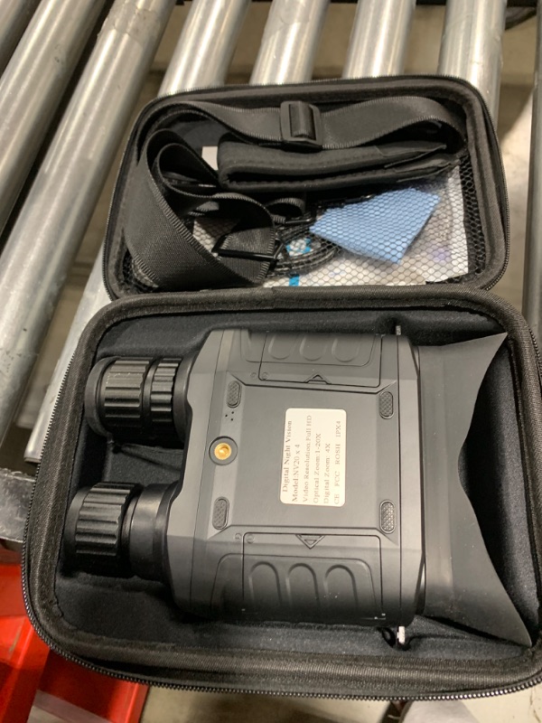 Photo 1 of Night Vision Goggles with Infrared Diffuser - Digital Infrared Binoculars, Imaging Camera Binoculars for Adults, 20X Optical & 4X Digital Zoom, 4" Display Screen, 32G SD Card