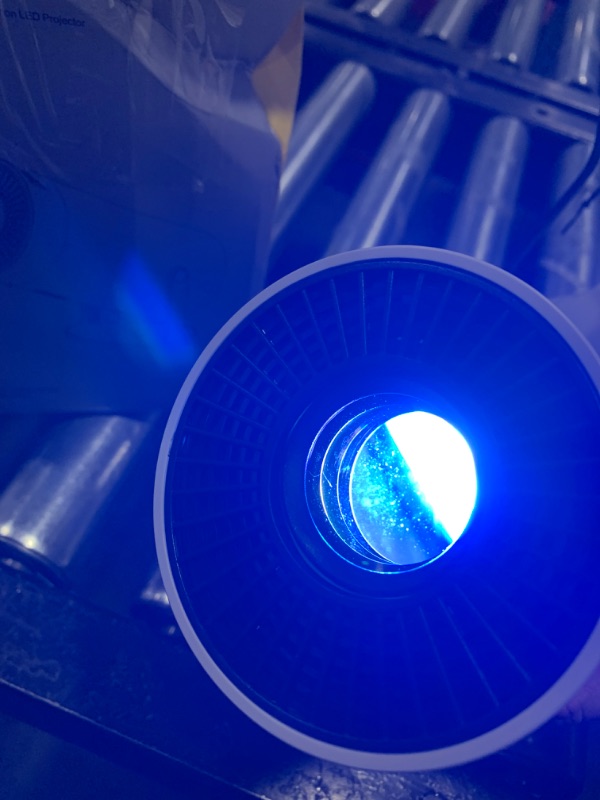 Photo 1 of Mini Projector, 270° Rotation, Portable Projector 4K Support, Full HD 1080P Outdoor Movie Projector, Wired Screen Synchronize Max 200" Display, Compatible with Smartphone/TV Stick/Laptop/PS4/HDMI/USB