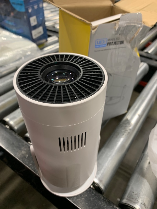 Photo 1 of Mini Projector, 270° Rotation, Portable Projector 4K Support, Full HD 1080P Outdoor Movie Projector, Wired Screen Synchronize Max 200" Display, Compatible with Smartphone/TV Stick/Laptop/PS4/HDMI/USB