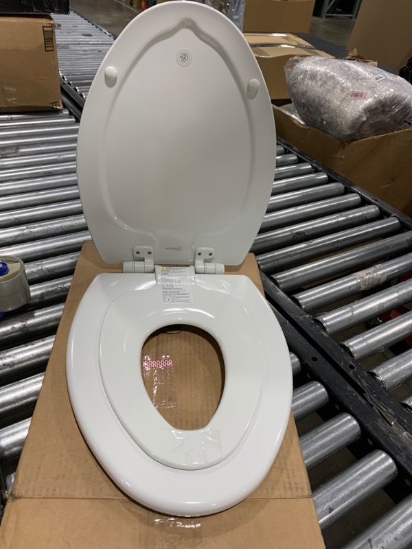 Photo 2 of MAYFAIR 188SLOW 000 NextStep2 Toilet Seat with Built-In Potty Training Seat