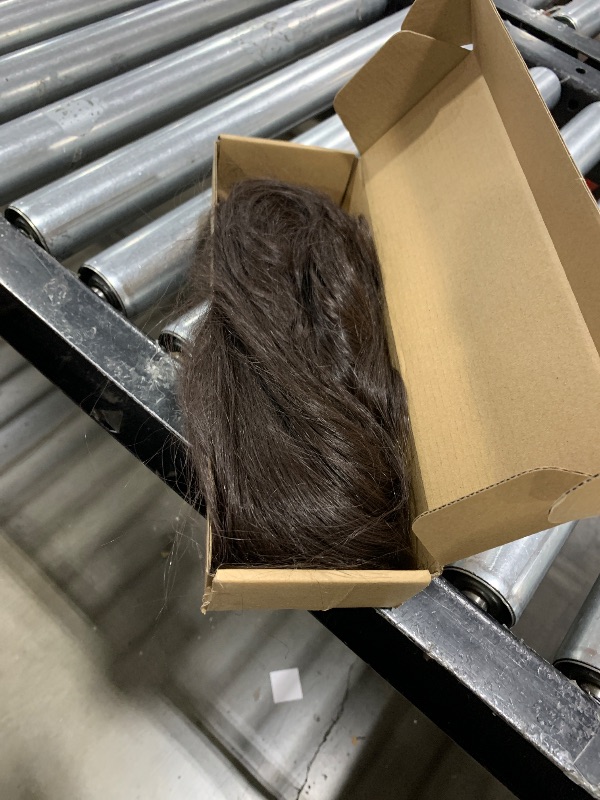 Photo 1 of SEIKEA 36" Long Straight Drawstring Ponytail Extension, Multi Layered Light Soft Tangle-Resistant Silk Touch Clip in Hair Extensions Ponytail Natural Synthetic Hairpiece for Women Black Brown