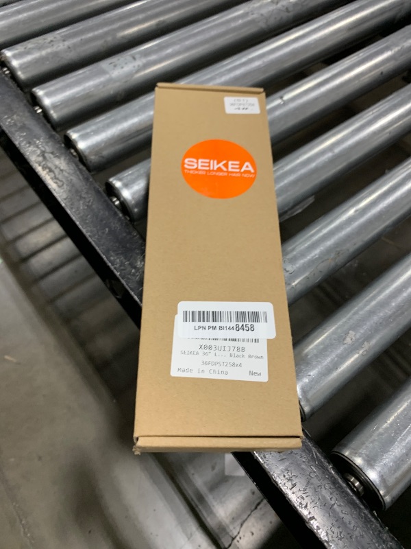 Photo 1 of SEIKEA 36" Long Straight Drawstring Ponytail Extension, Multi Layered Light Soft Tangle-Resistant Silk Touch Clip in Hair Extensions Ponytail Natural Synthetic Hairpiece for Women Black Brown