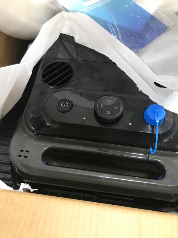 Photo 1 of Cordless Pool Cleaner, Robotic Pool Vacuum for Inground Pools with Upgraded 4 Motors, Wall & Waterline Cleaning, 300min Battery Life, Intelligent Route Planning, Pool Robot for Pools up to 2,000 Sq.ft