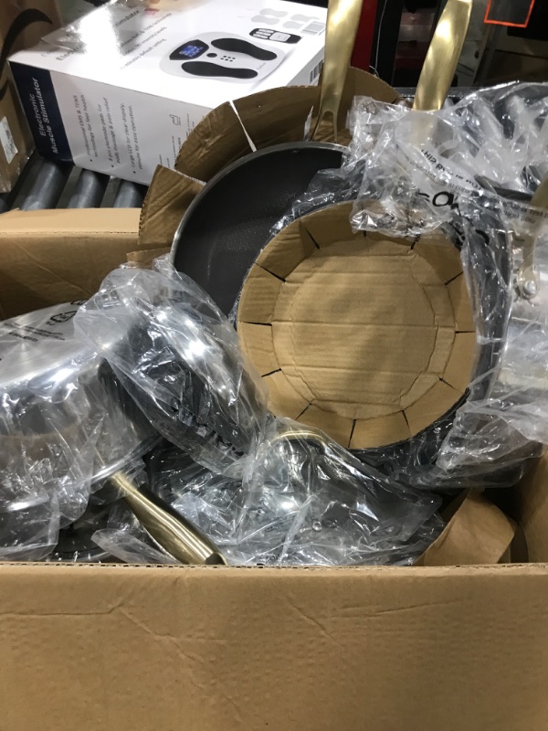 Photo 1 of CAROTE Ceramic Tri-Ply Stainless Steel Cookware Set