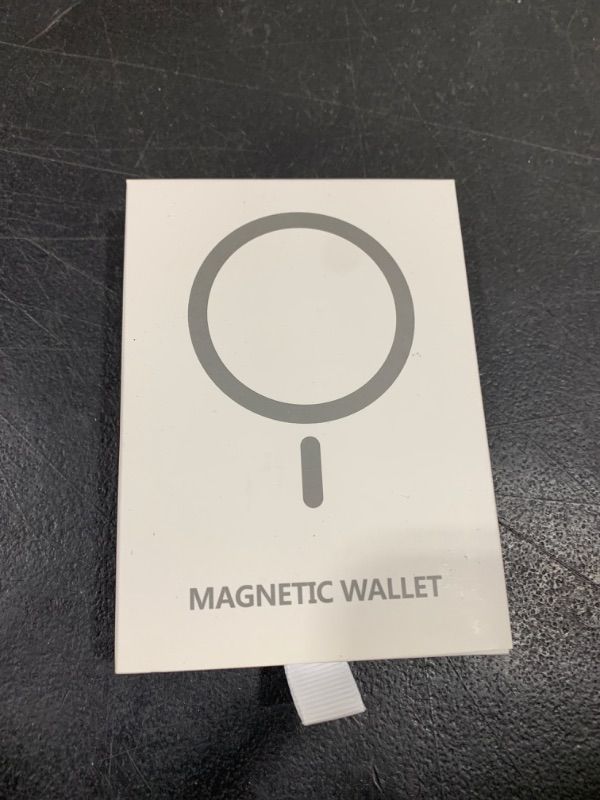 Photo 1 of ExtreLife Magnetic Wallet with Grip, MagSafe Wallet and Phone Stand, Leather Wallet for Magsafe, Magnetic Phone Wallet for iPhone 16/15/14/13/12 Series, Hold 7 Cards, Orange